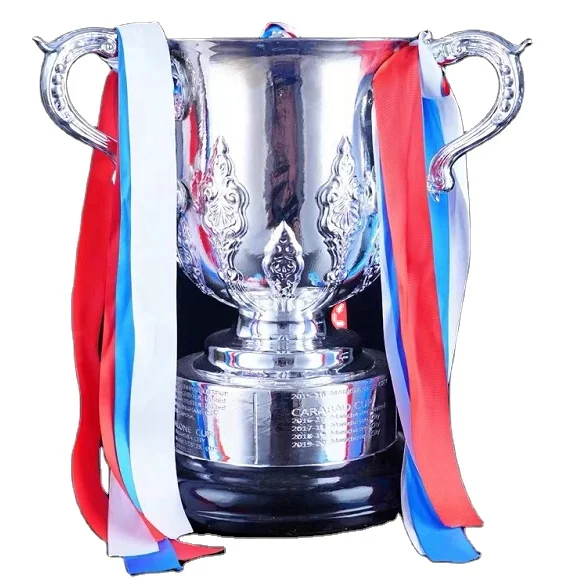 Customized High Quality Soccer Game Trophy Hot Sell Resin Crafts Champion Trophies Football Fan Souvenir