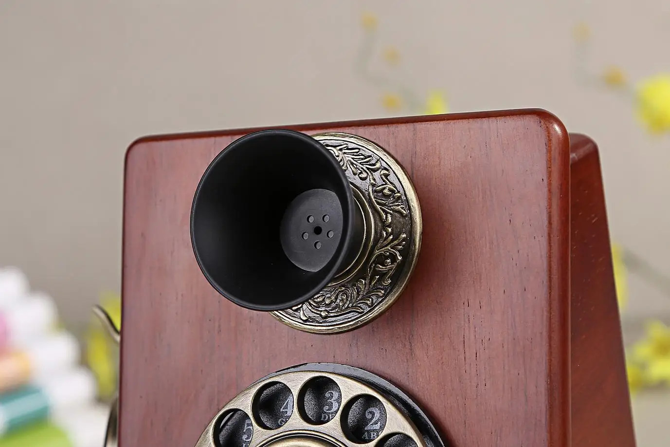 
Antique Phone 1882TN The FR RENCH BERLINERotary Dial Retro Phone Old Fashion Phone 