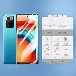 JJT Easy Installation Bubble Free Hydrogel Phone Screen Protector Tpu Film For Xiaomi Mix 4 Xiaomi 10 11 12 Huawei Mate 30 40 50