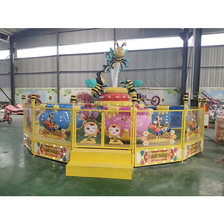 new design most funny fairground kids amusement park rides spray ball car ride for hot sale