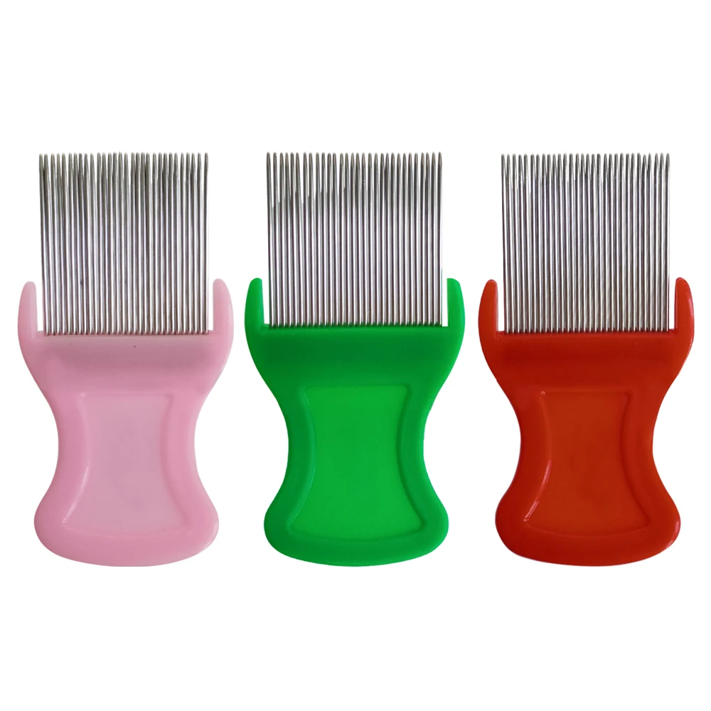hair tools private label hair aluminum lice customized hot comb brush sandalwood beard combs