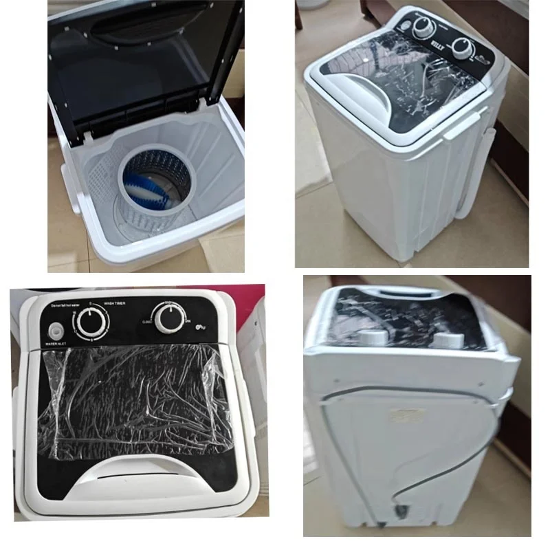 7.5Kg large capacity Blue Light mini washing machine Shoe washing machine all-in-one home dormitory multi-function