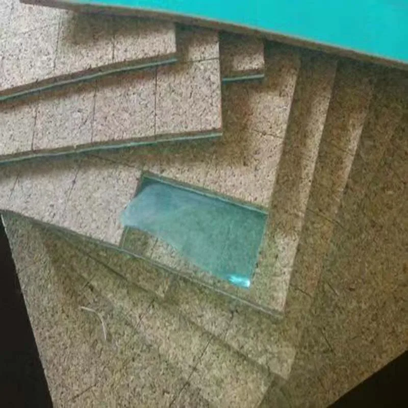 Transportation Protective Glass Protecting Cork Pad