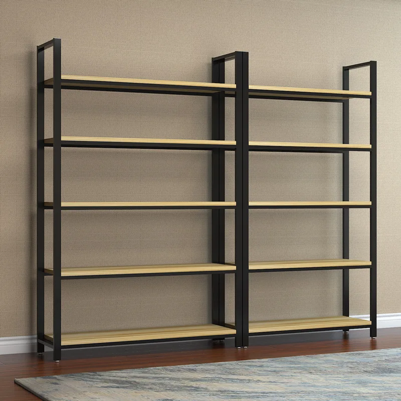 
Factory Supply Metal Display Shelf Rack Steel Book Shelf Industrial Book Shelves Furniture Metal Bookshelf 