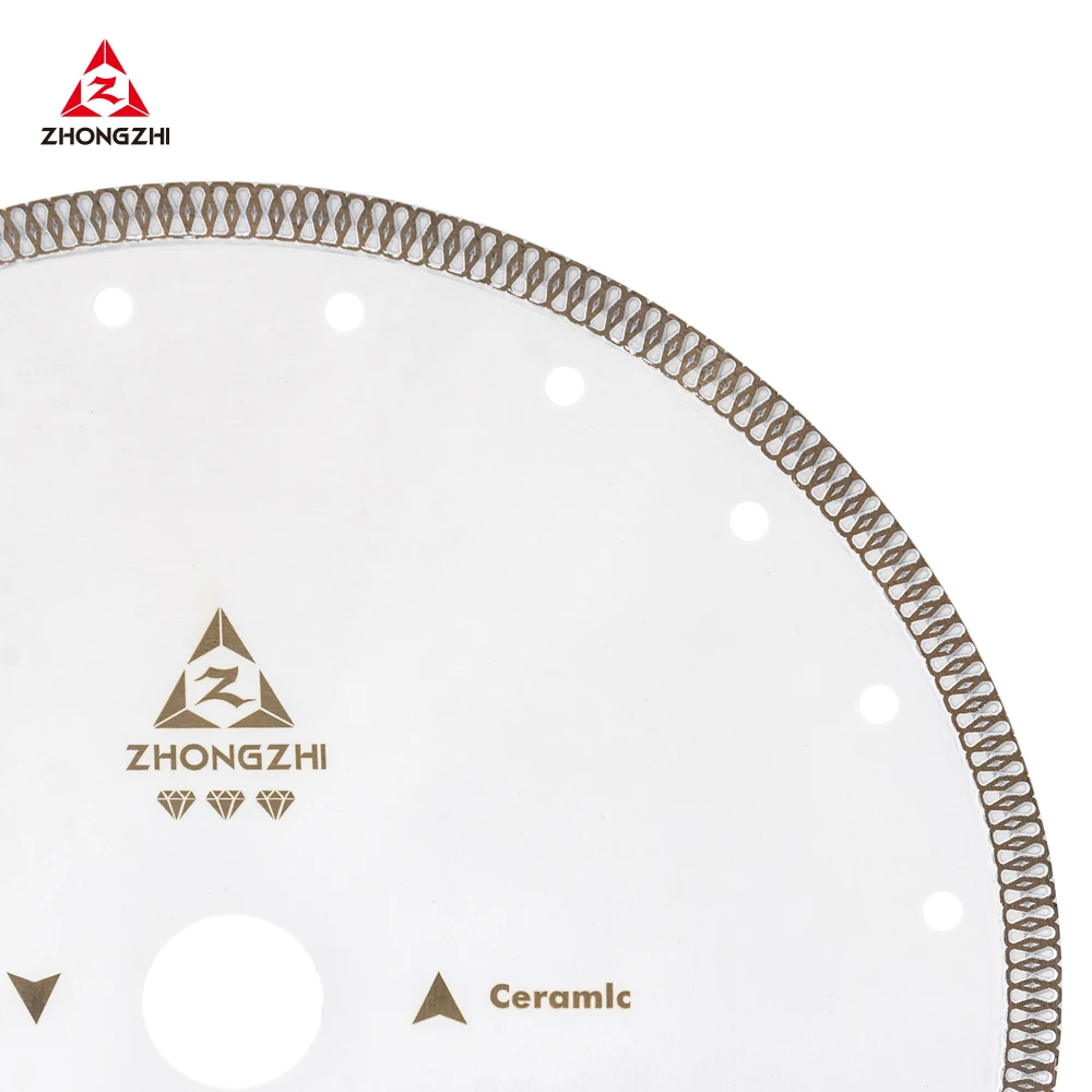 Manufacture Hot-Pressed Sintered  Diamond Saw Blade Cutting Ceramic Cutting Disc