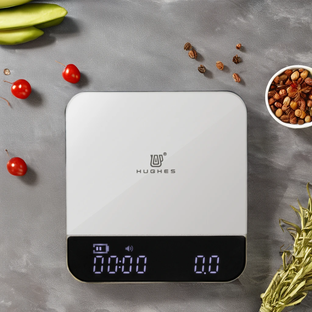 Mini Digital Kitchen Scales Rechargeable Battery Weighing Coffee with Timer OEM ODM Electric Household Application