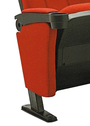 Double seater movie recliner cinema hall seat  folded movable chairs church auditorium theater chair