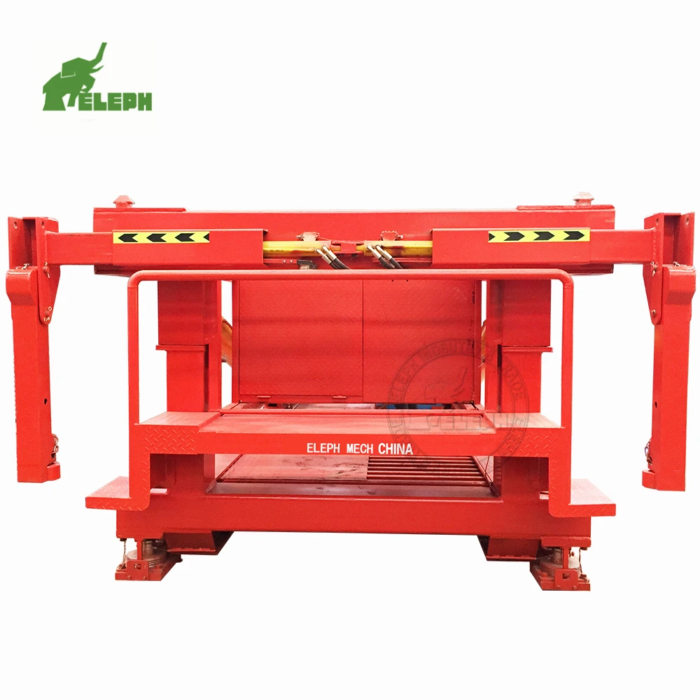 Hydraulic container tilter for loading container tilter machine 07