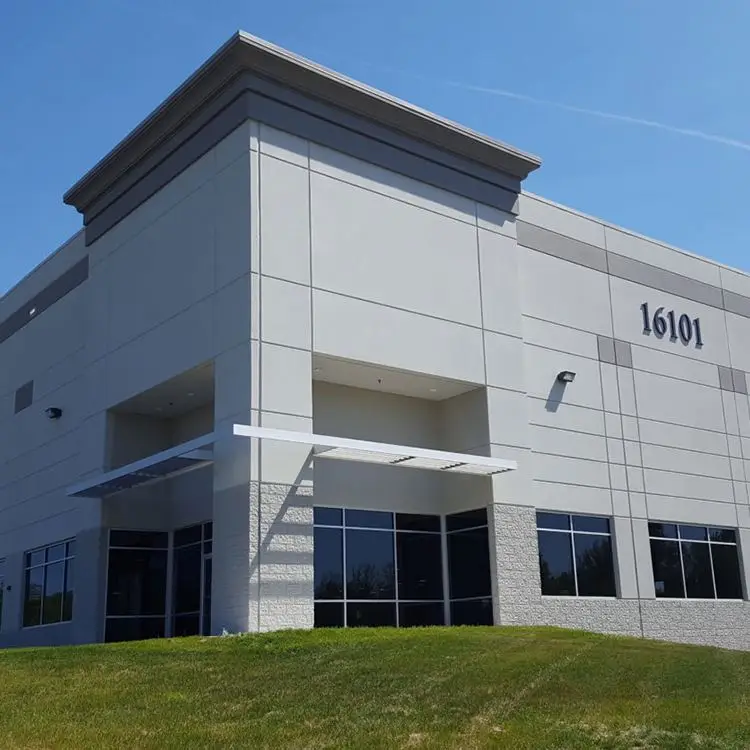 Large Span Fireproof Alc Panel h Beam Pre-Engineered Steel Structure Warehouse / Workshop Construction Design