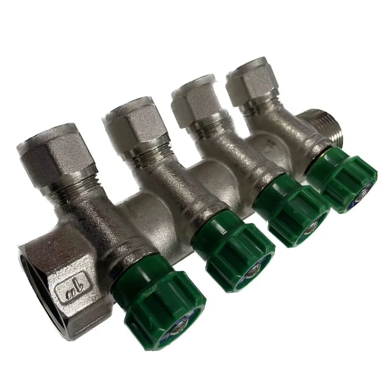 Customized OEM ODM high quality water seperated brass fittings 2-6ways manifold for pex fitting heating floor copper MANIFOLD