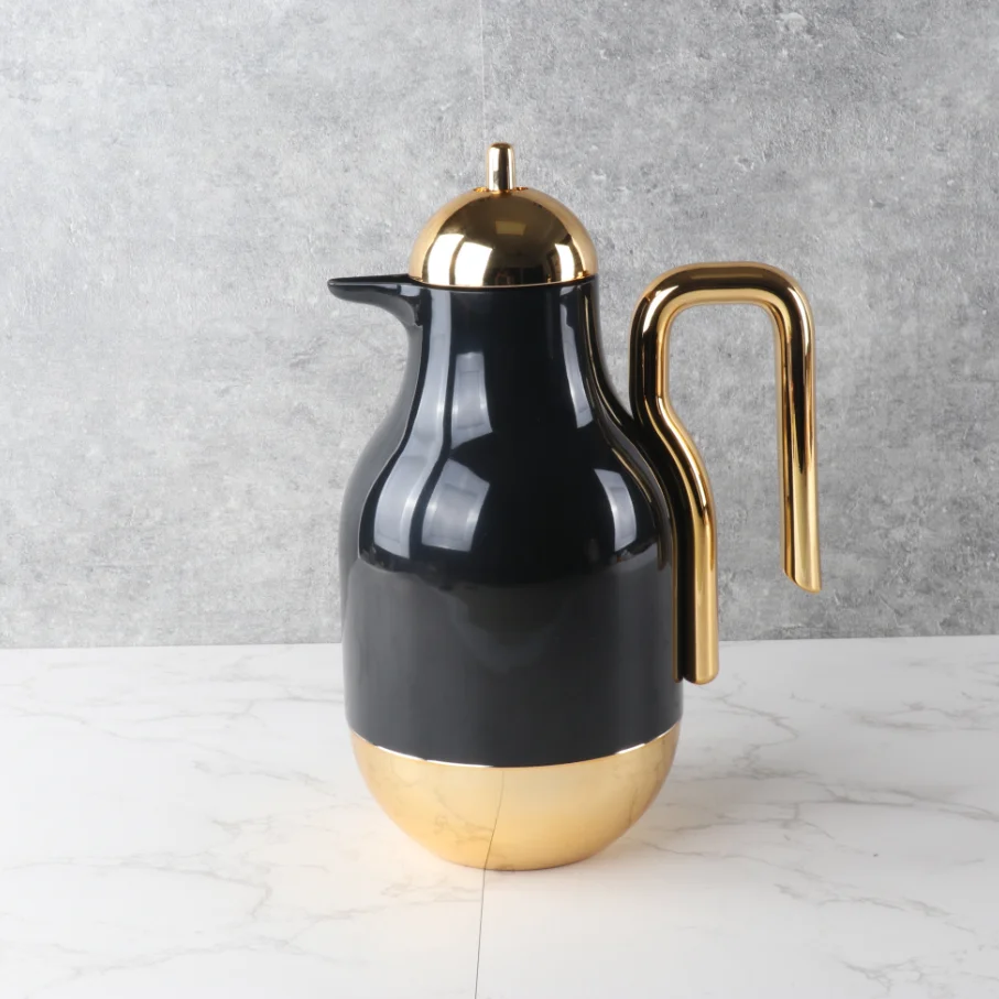 Arabic thermos vacuum flask jug dallah double wall stainless steel thermos tea coffee flask thermostat hot plate