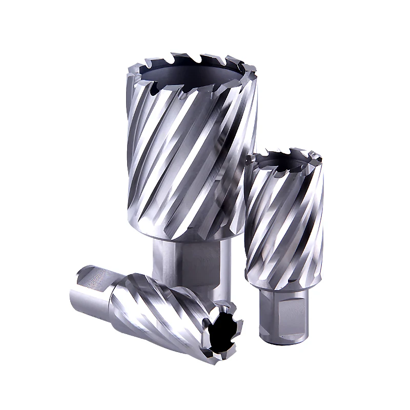 SONGQI HSS Shank Annular Cutter  Magnetic Core Drill Bit Annular Cutter For Metal Steel Cutting