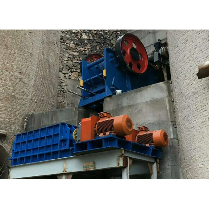Secondary limestone double roller crusher twin shaft sizer for limestone quarry