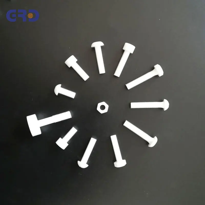 High strength anti-static zirconia ceramic screw and bolt