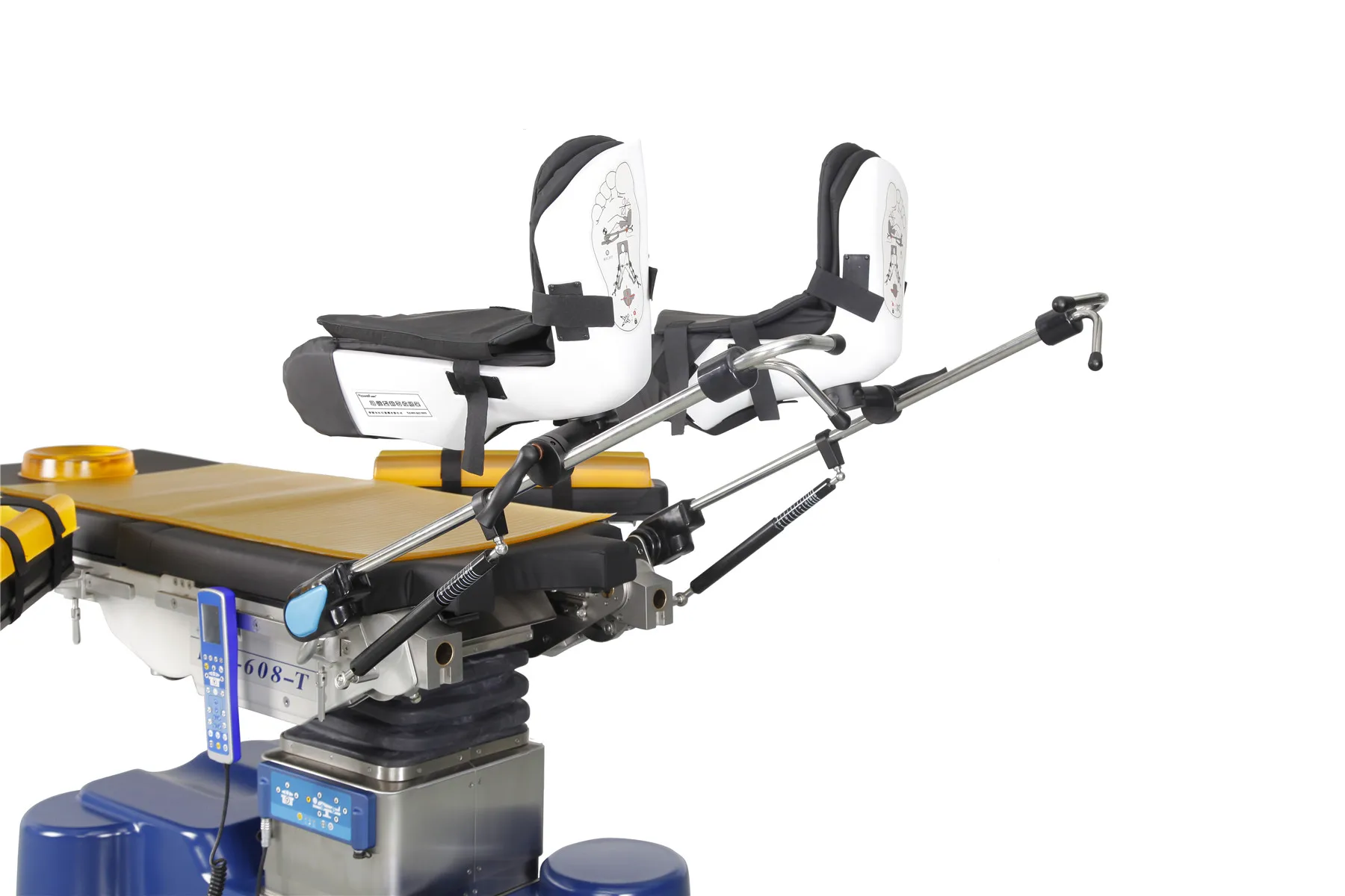 Yellow fin urology obstetrics gynecology lithotomy surgery leg support