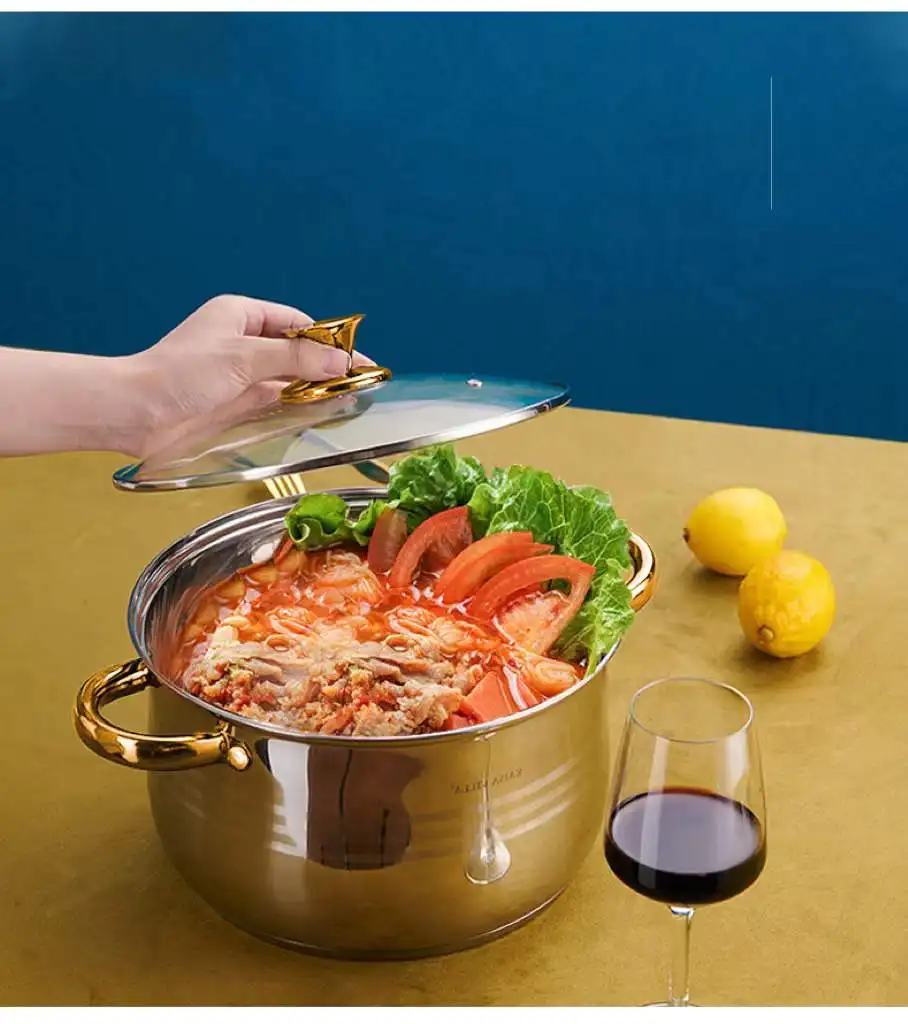 12 Piece Stainless Steel Kitchen Cookware Set