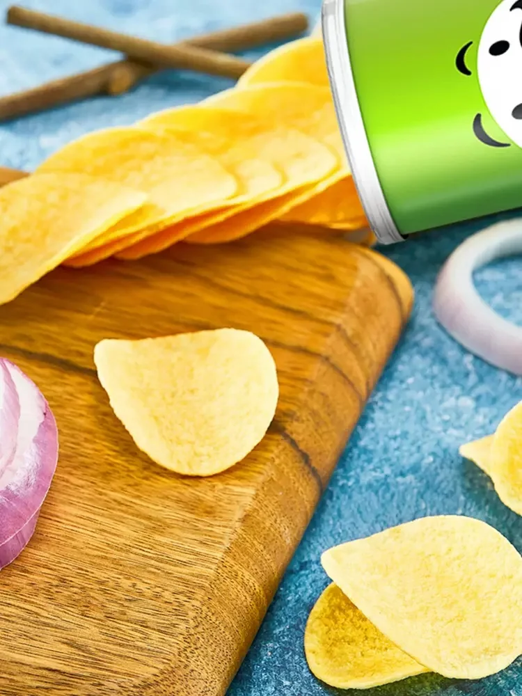 Pringle s 110g original cut potato chips exotic Chinese Asian Snacks chips special flavor Barrel packaging