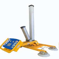 Crane vacuum lifter, glass loading machine, pneumatic glass transfer arm manipulator