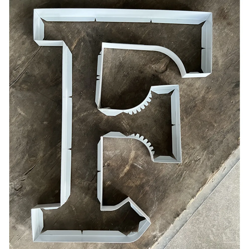 Automatic Flange And Notch Channel Letter Bending Machine X180 Cut Processing Flat Aluminum/Stainless Steel/Galvanized Sheet