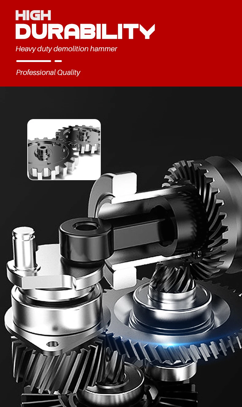 LN 105T 1450W AVT Electric Heavy Duty Demolition Hammer