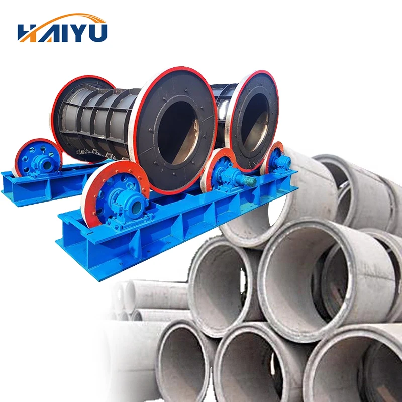 Size can be customizedconcrete concrete spun pile moldconcrete pipe production  concrete drain pipe making machinery