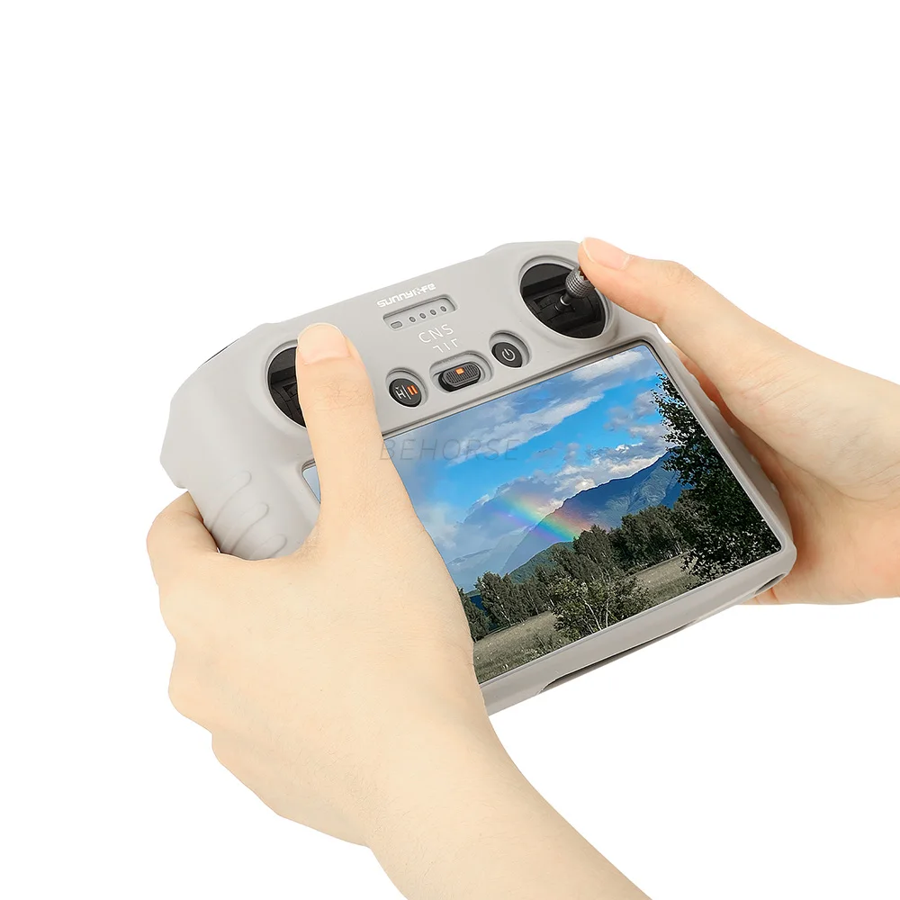 RC Remote Control Silicone Case Controller Protector Anti Slip Body Protective for Mini 3 Pro Drone RC Accessories