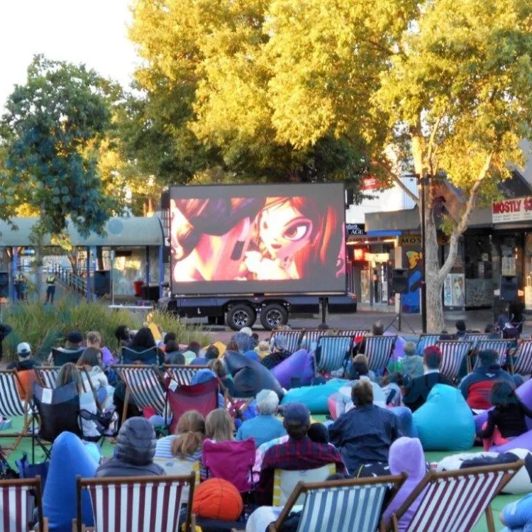 Trailer LED Video Mobile Advertising Screen billboard car-YEESO