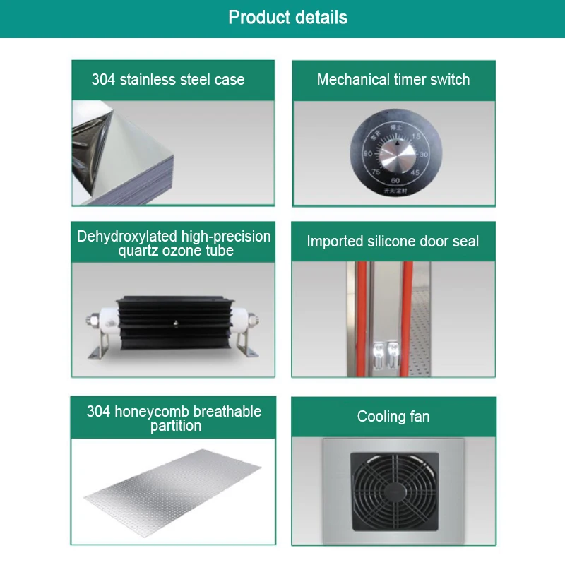 UE-GJ-A100 Ozone sterilizer disinfection cabinets equipment chamber is used for hospital clothes shoes sterilizer cabiner sale