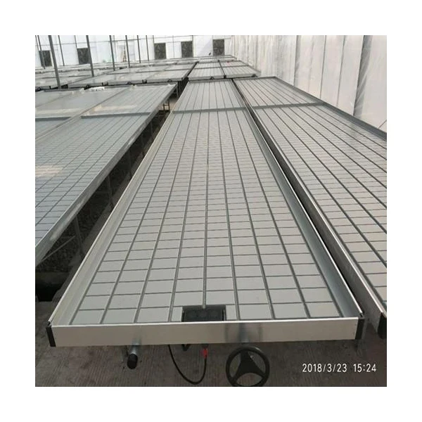 ebb and flow table hydroponic rack grow tray