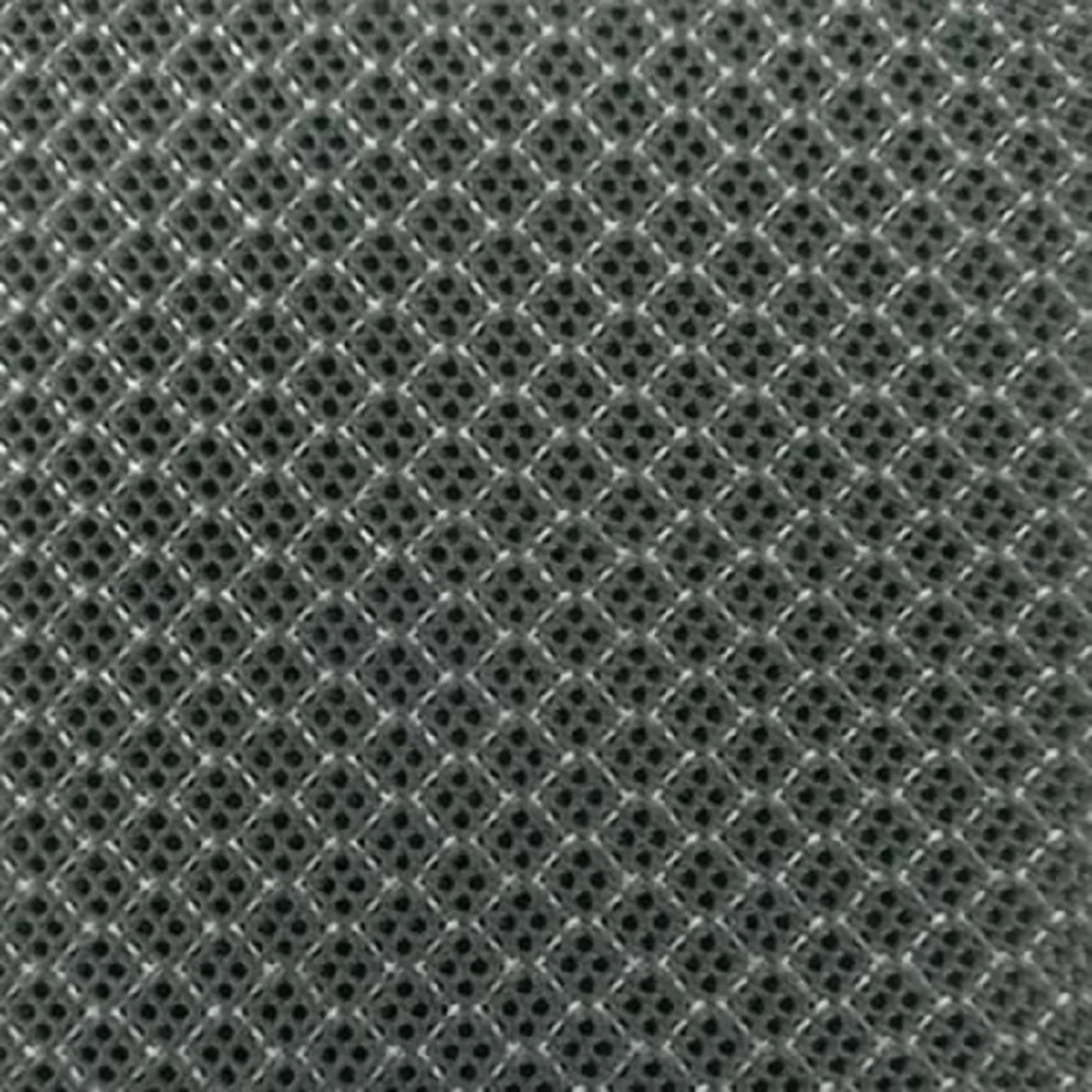 FREE SAMPLE Case And Bag Woven Air Layer Mesh Black White Hexagon Polyester Air Mesh Fabric