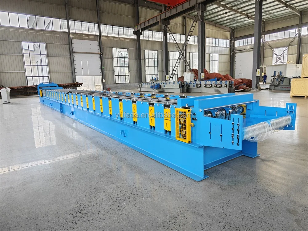 Professional Production High Quality Full Automatic Metal Sheet Decking Floor Roll Forming Equipment