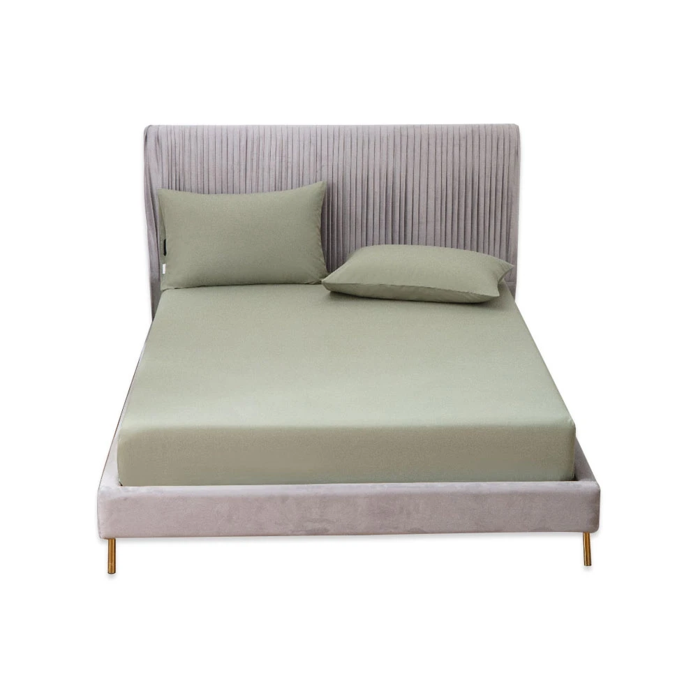 Earthing Fitted sheet with grounded socket tester ESD pillow cases grounding cord by silver cotton fabric