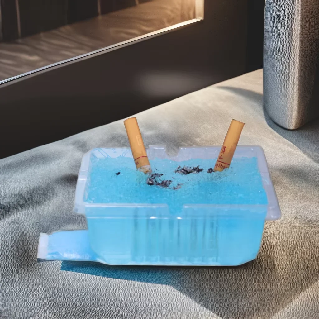 Factory Direct Sale Portable Ashtray With Effective Ash Absorbing SAP For Multiple-purpose Remove Odor