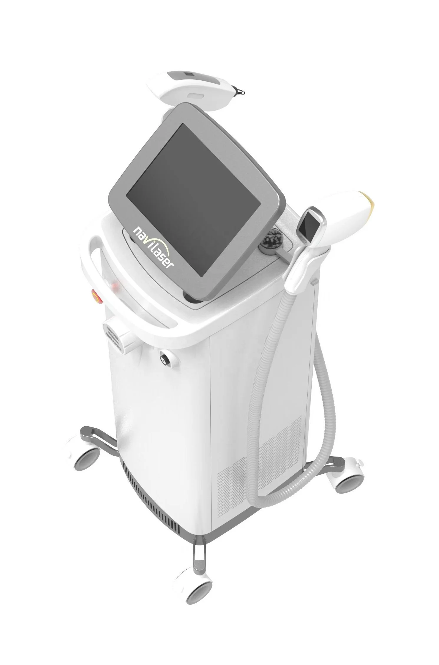 Newest Triple Wavelength 808nm&755nm&1064nm Stationary Diode Nd YAG Laser 2 in 1 Super Hair Removal Machine Factory Price