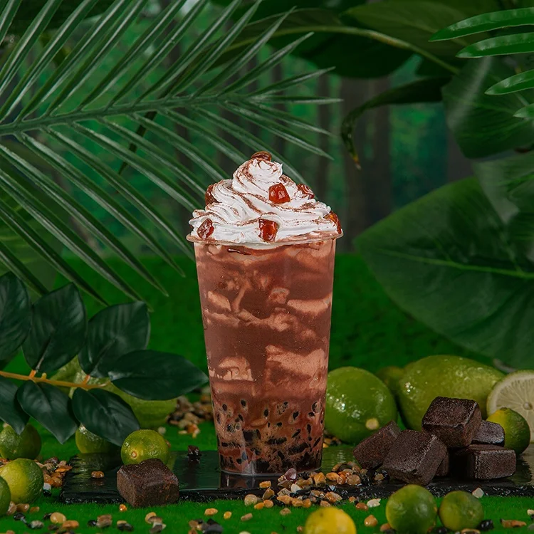 Bold and rich 1.3kg Coffee flavor Popping Boba Ideal for bubble Milk Tea and Cold coffee