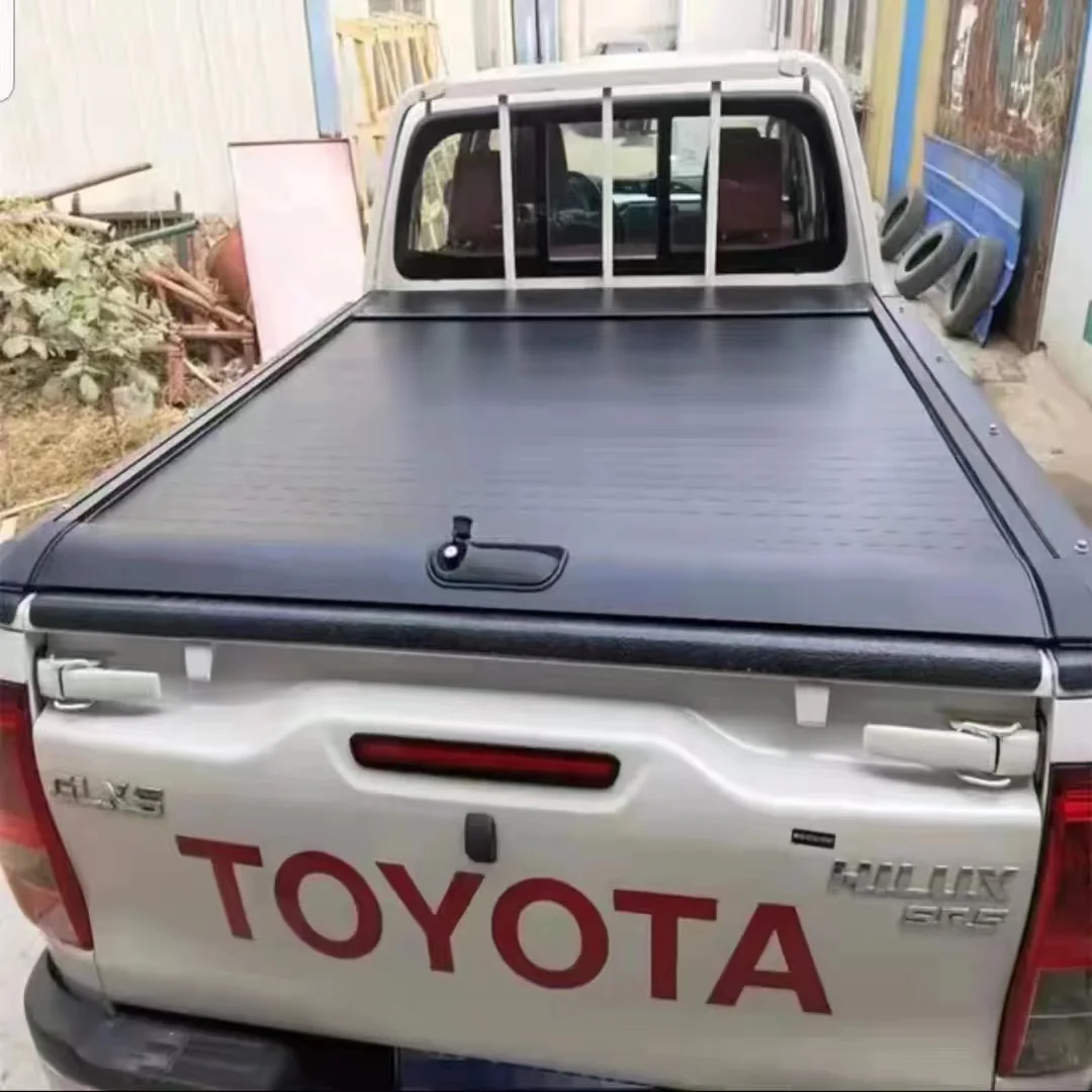 Pickup Truck Retractable roller lid shutter Tonneau Cover for hilux revo GR sr5 ranger wildtrak xls navara np300 triton l200