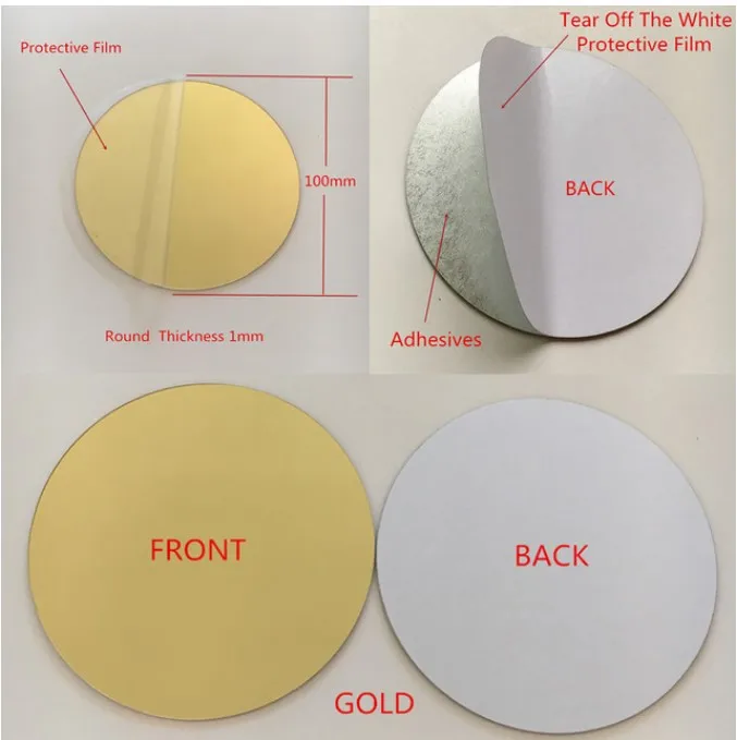 Oujia Exporter Manufacturer   3mm Thick 4x8ft PMMA Color Mirror Acrilico Board Silver Gold Rose Mirror Acrylic Sheet