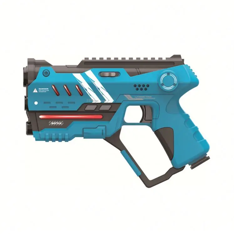 2 Pieces Vests 2 Pieces Infrared Battle Game Laser Tag Gun Toy Set for Children