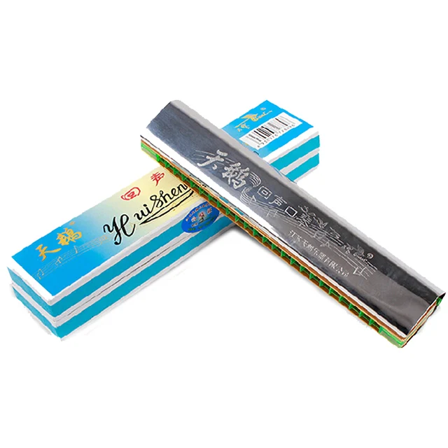 Swan SW24E4 24 Holes Harmonica With Case Ckey