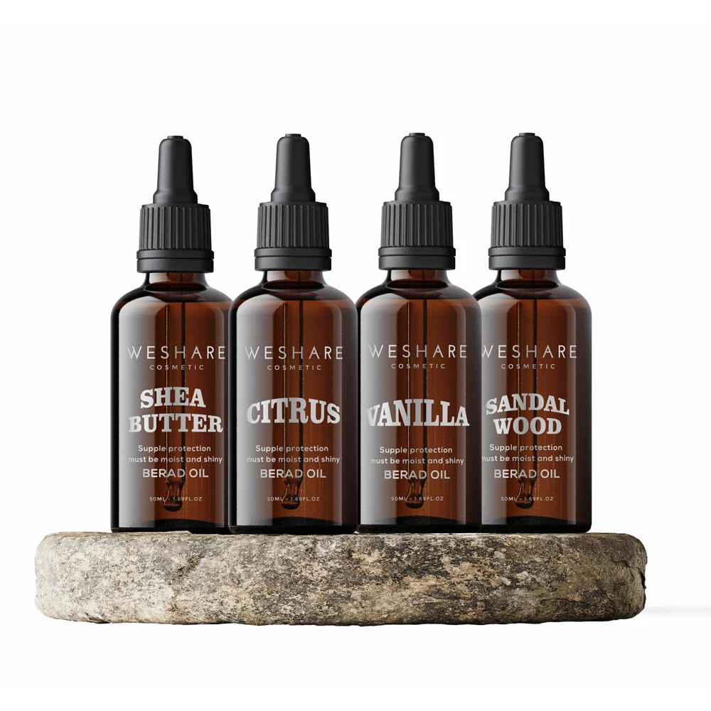 Wholesale Organic Beard Oil Growth Men Beard Butter Natural Softening Moisturizing Beard Balm Conditioner with Boxes Packaging