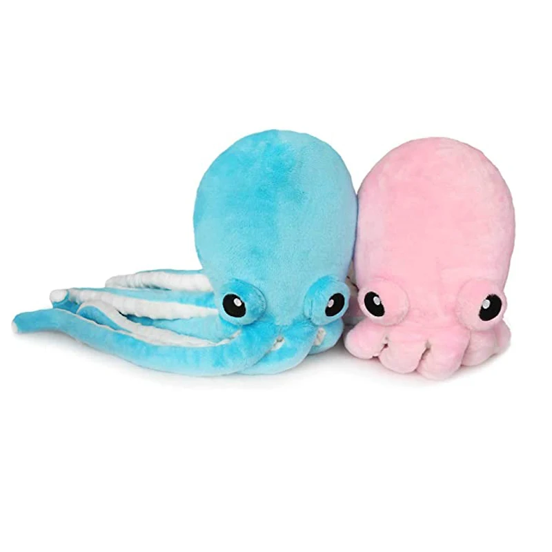 Cute baby sea animal big eyes large stuffed toy plush octopus