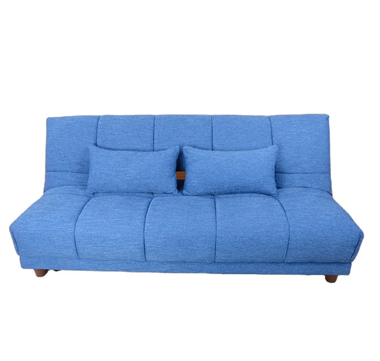 Stylish Furniture Framed Sofa Bed Designed for Department Use Mul-tifunctional Wood Living Room Modern with 9cm High Legs Fabric