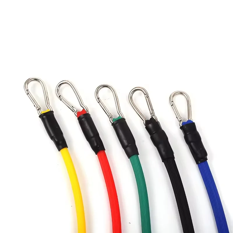 11 Pcs Custom Private Label Tension Rope Resistance Bands Gym Fitness Pull Up Resistance Bands Set with Anchor Handles