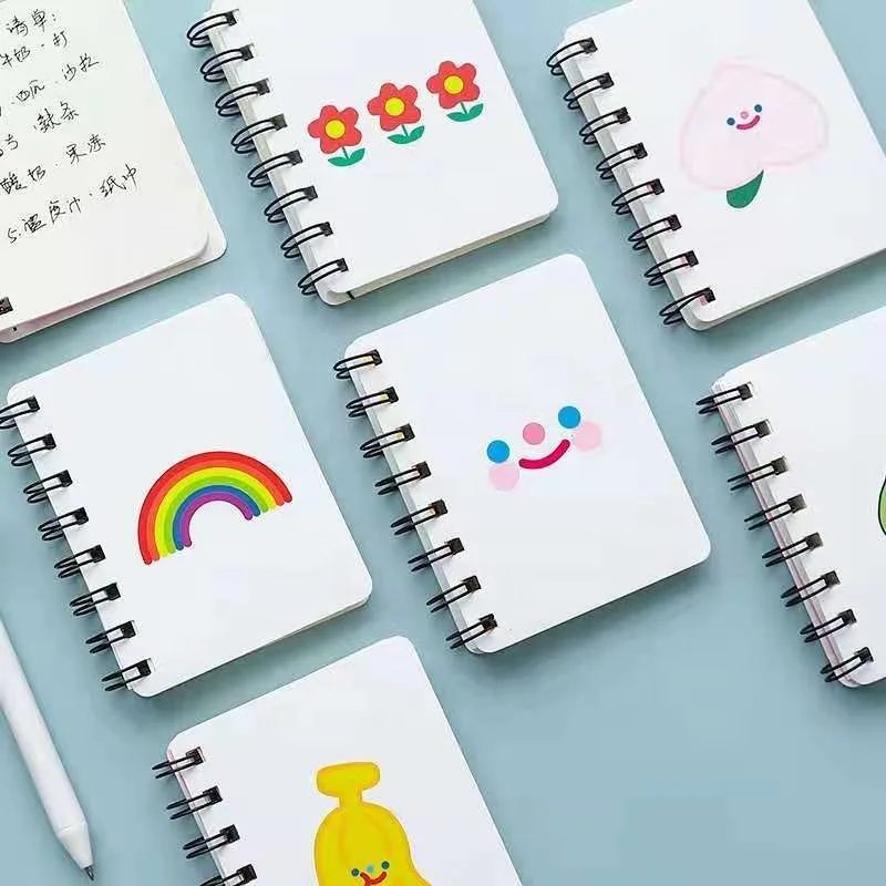Plamner Notebook Cute Suppliers Notepad English 4 Lines Pocket Size Notebook