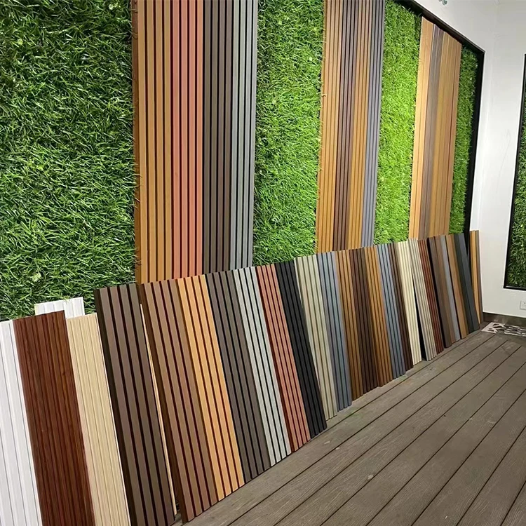 HDPE waterproof out wpc decking Alternative solid wood for outdoor for swimming pool