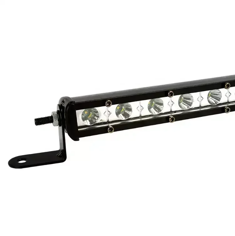 Factory Price Auto Super Slim LED Light Bar Single Row 19 inch 54W 4X4 LED Work Light for universal cars