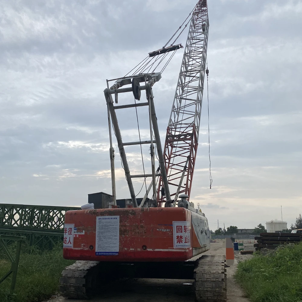Used 50t Zoomlion QUY50 Crawler Crane 50 ton Crawler Crane Price