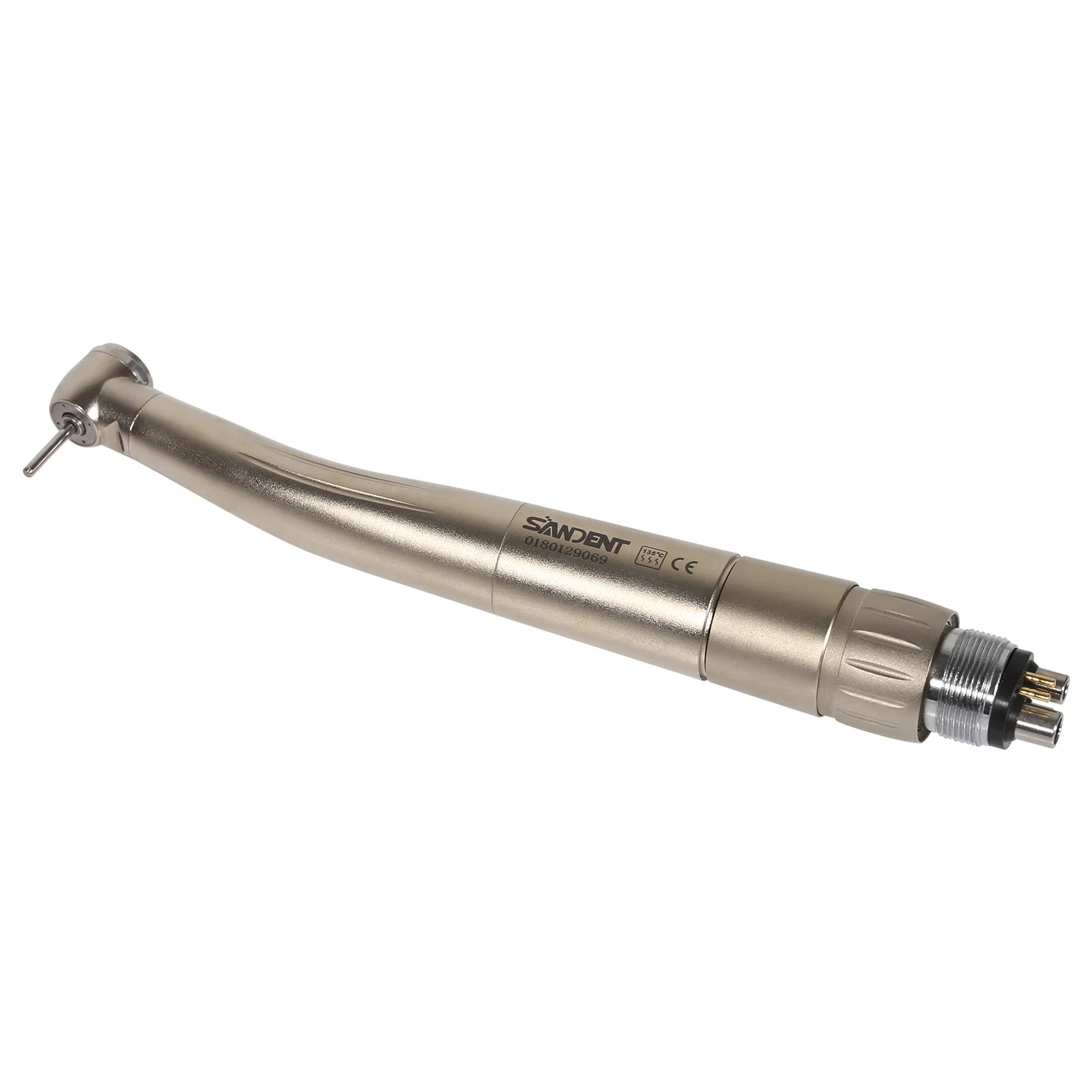 Hot Sell ! Dental Fiber Optic LED Hand piece 6 hole turbine 4water spray with 6 PIn Quick Coupler Push Button N-S-K