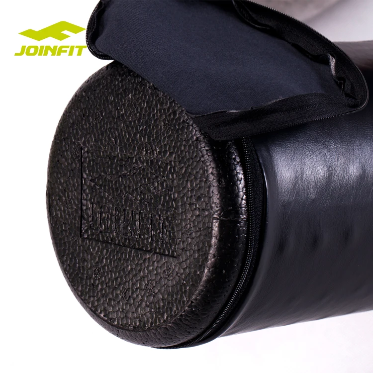 Black EPP Foam Roller with PU cover