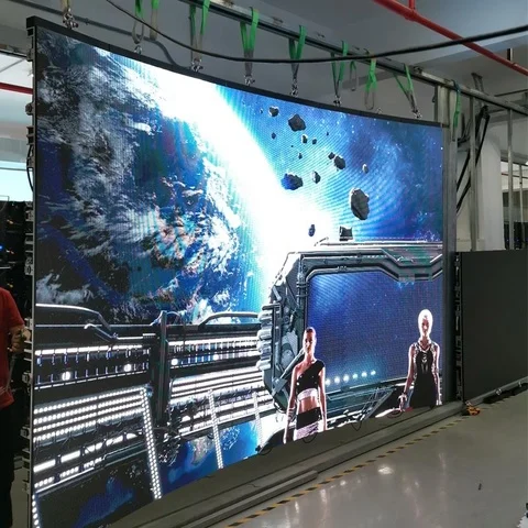 High Resolution Indoor Full Color VFX VR XR 3D Virtual Studio Film Panel LED Video Wall